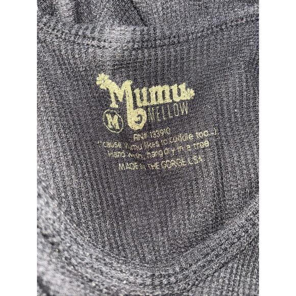 Show Me Your Mumu Mellow Waffle Long Sleeve Pullover Top Size M - Picture 8 of 8